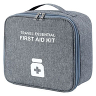 Portable Home First Aid Kit - Large Capacity Medicine Storage Bag for Travel & Car